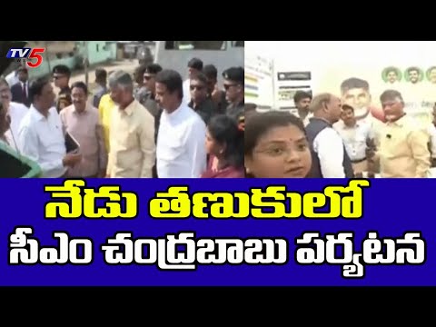 తణుకులో సీఎం చంద్రబాబు పర్యటన..CM Chandrababu To Visit Tanuku | TV5 News