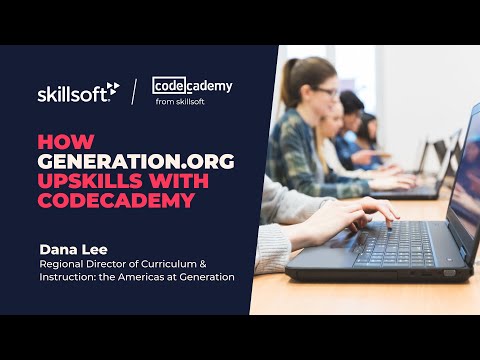 How Generation.org Upskills With Codecademy