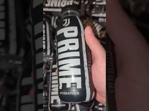 NEW RARE Juventus PRIME Hydration Bottle! #drinkprime #prime #ksi #loganpaul #juventus