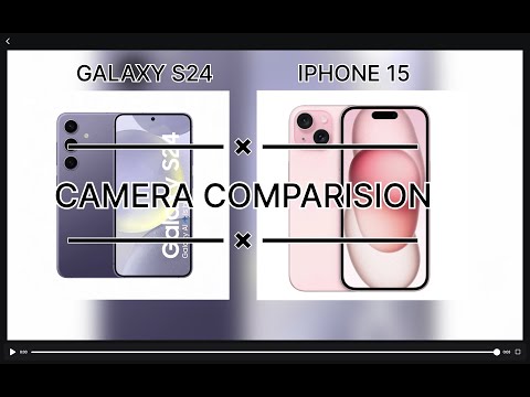 Samsung Galaxy S24 vs iPhone 15 Camera Comparison