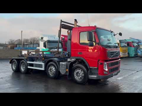 **FOR SALE** 2011 Volvo FM370, Day Cab, 8x4 Hook Loader - Dixon Commercial Exports Ltd