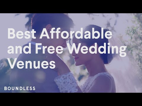 Best Affordable and Free Wedding Venues