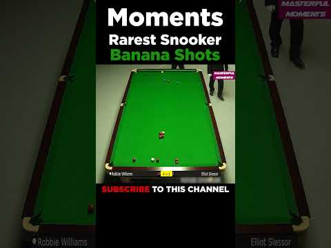 The Rarest BANANA SHOTS In Snooker HISTORY!