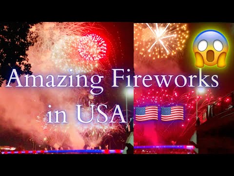 4th of July Fireworks Show 2021 || Independence Day Celebration of USA🇺🇸