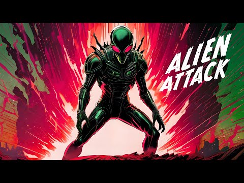 Sci-Fi Synthwave // Alien Attack - Music inspired by 80s & 90s sci-fi - Royalty Free Music