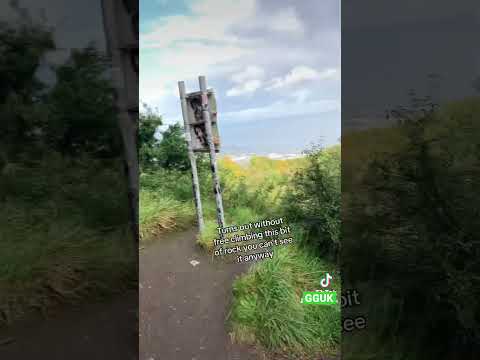 Blind Guy climbs CaveHill Belfast #travel #cheaptravel #visuallyimpaired #cheapflights #Belfast