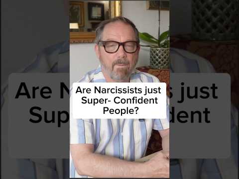 Are Narcissists just super confident people? #mentalhealth #therapy #therapist #health #narcissist