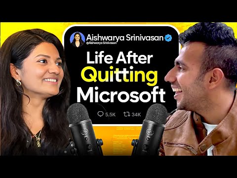 Aishwarya on Leaving Microsoft as AI Lead, Building AI Agents & Future of Tech 2025!