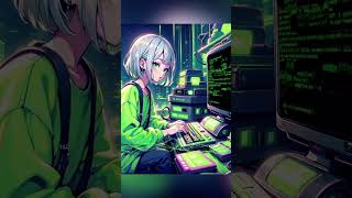 Lofi Coding Girl 07-Track06 #shorts  #lofi  #lofihiphop  #lofibeats  #codingsession