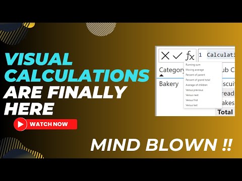 🚀 NEW FEATURE : Magic of Visual Calculations in Power BI | MiTutorials