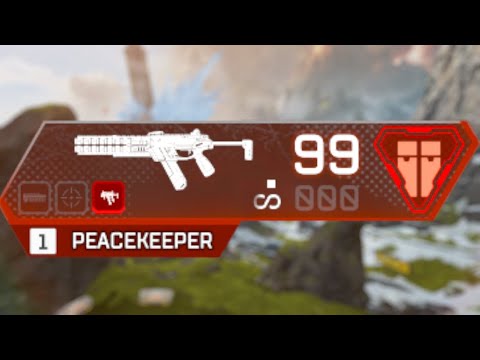 Peacekeeper with R99 hopup VS 4,000 HP dummies!