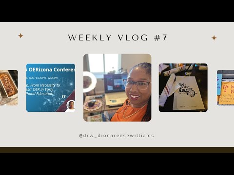 Weekly Vlog| Spring Break| Organizing| Podcasting