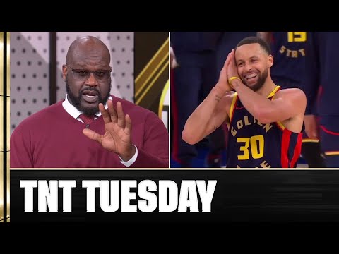 "Start putting Steph in that G.O.A.T conversation" 🗣️ Shaq After Curry's Big MSG Game 👏 | NBA on TNT