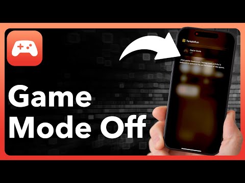 How To Turn Off Game Mode On iPhone