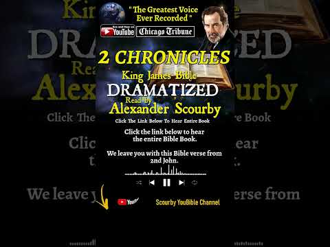 14~Book of 2 Chronicles Short | By Scourby | DRAMATIZED | God is Spirit, Truth & Love #youtubeshorts