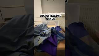 finishing abandoned projects ep 2 - sewing a rolled hem #diy #craft #sewing