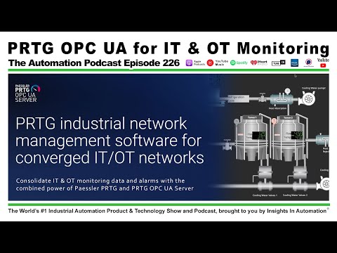 PRTG's OPC UA Server: IT & OT Monitoring for your SCADA, HMI, or PLC