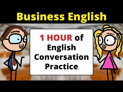 1 HOUR of Leveled Business English Conversation Practice | Improve Speaking Skills