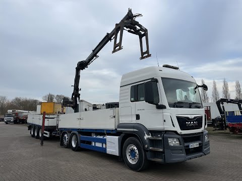 New In Stocklist For Sale: MAN TGS 26.480 *EURO 6* 6X2 DRAWBAR OUTFIT BRICK GRAB – 2016 – BK66 HNN