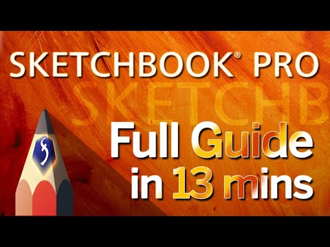 Sketchbook - Tutorial for Beginners in 13 MINUTES!  [ UPDATED ]