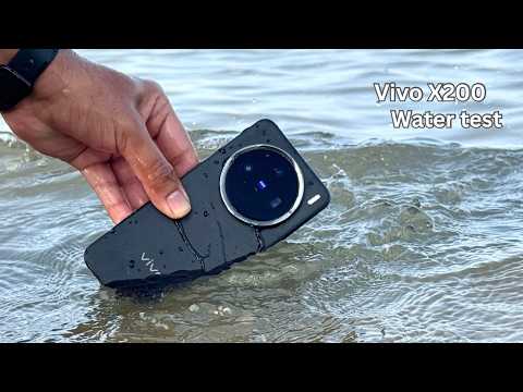 Vivo X200 Water test