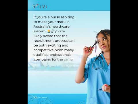 How to navigate the nursing recruitment process in Australia? Watch this! #shorts #australia #nurses