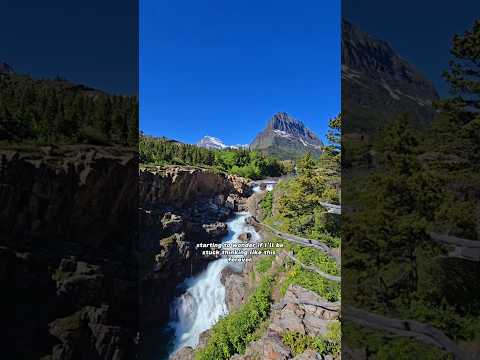 go exsplore, try something new #urbexworld #waterfall #photography #mountains #montana #view #green