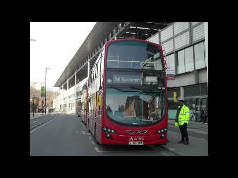 Wright Pulsar Gemini DB300 Arriva London DW219 LJ09SUA Thameslink RR at St Pancras International Stn