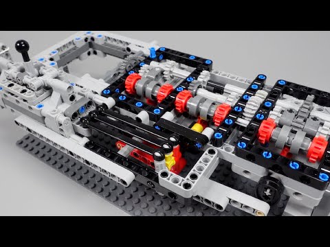 Building & Testing Lego 5-Speed Gearbox