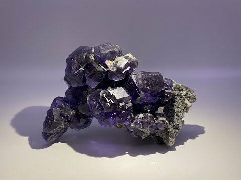 Fluorite on Matrix Rocks & Minerals, Crystals Rocks, Fine Mineral Specimens from China