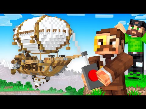 Building a WARSHIP in Minecraft Create