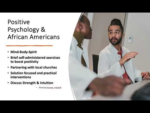 Positive Psychology & African American Clients