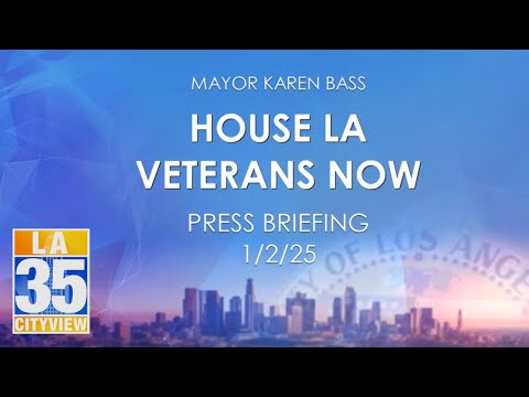 House LA Veterans Now Press Briefing 1/2/25