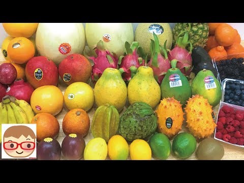 Fruit Cutting for kids ASMR