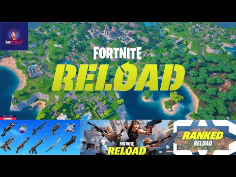 🔴 *LIVE* FORTNITE RELOAD! NEW! | Creator Code kidragee #EpicPartner