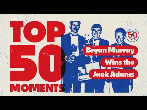 Capitals Top 50 Moments | Bryan Murray Wins the Jack Adams Award