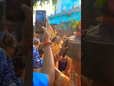 Navratri Pooja at Mata temple.          #पहाड़ीculture , #pahari , #uttarakhand , #kumouni