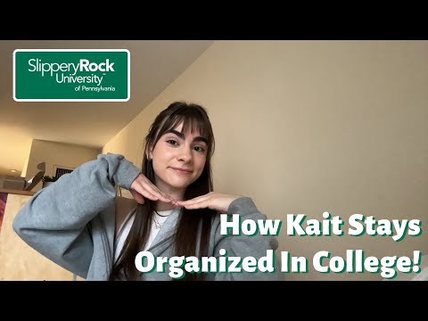 Tips for Staying organized in college!