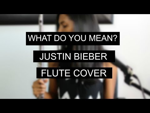 What Do You Mean? - Justin Bieber Flute Cover