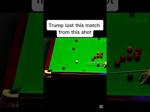 Trump lost this match from this snookar shot #trendingshorts #snooke #shots#pool #8ballpool