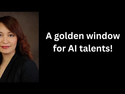 A golden window for AI talents!