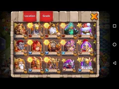 Castle Clash open 10k gems for heroes and Legendary Hero Card