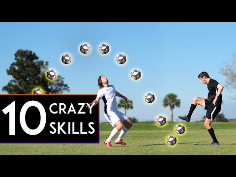 TOP 10 CRAZY Skill Moves for REAL GAMES