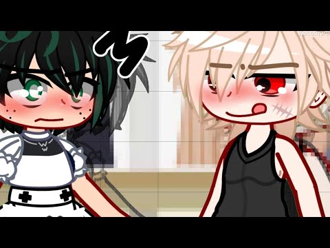 In a maid outfit..  | BkDk/BakuDeku GC |