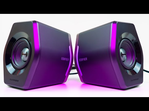 Edifier G2000 Mini RGB Gaming Speakers Unboxing - ASMR