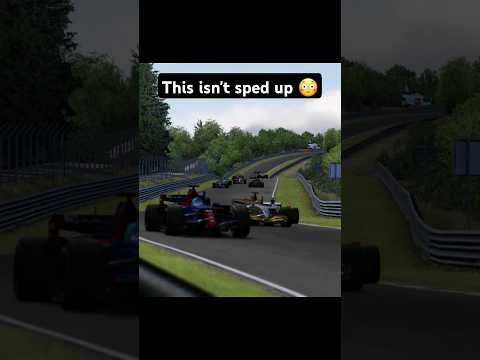 Racing F1 Cars around Nordschleife is FAST