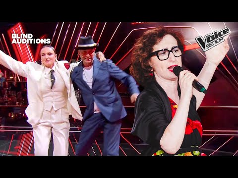 Annamaria con “Mambo Italiano” di Dean Martin fa ballare tutti | The Voice Senior Blind Auditions