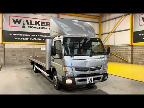 New In Stocklist For Sale: MITSUBISHI FUSO CANTER 7C15 *EURO 6* 7.5 TONNE FLATBED – 2018 – PA11 FEB