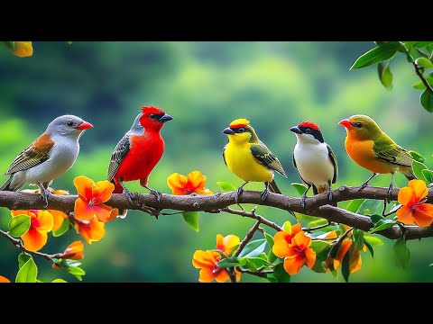 Relaxing Birds & Piano Sounds: Nature Soundscapes for Anxiety Relief 🕊️🕊️🕊️