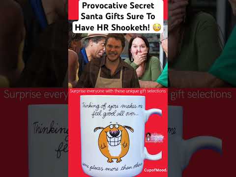 Provocative Secret Santa Gifts! #secretsanta #secretsantagift #giftideas #cupofmood